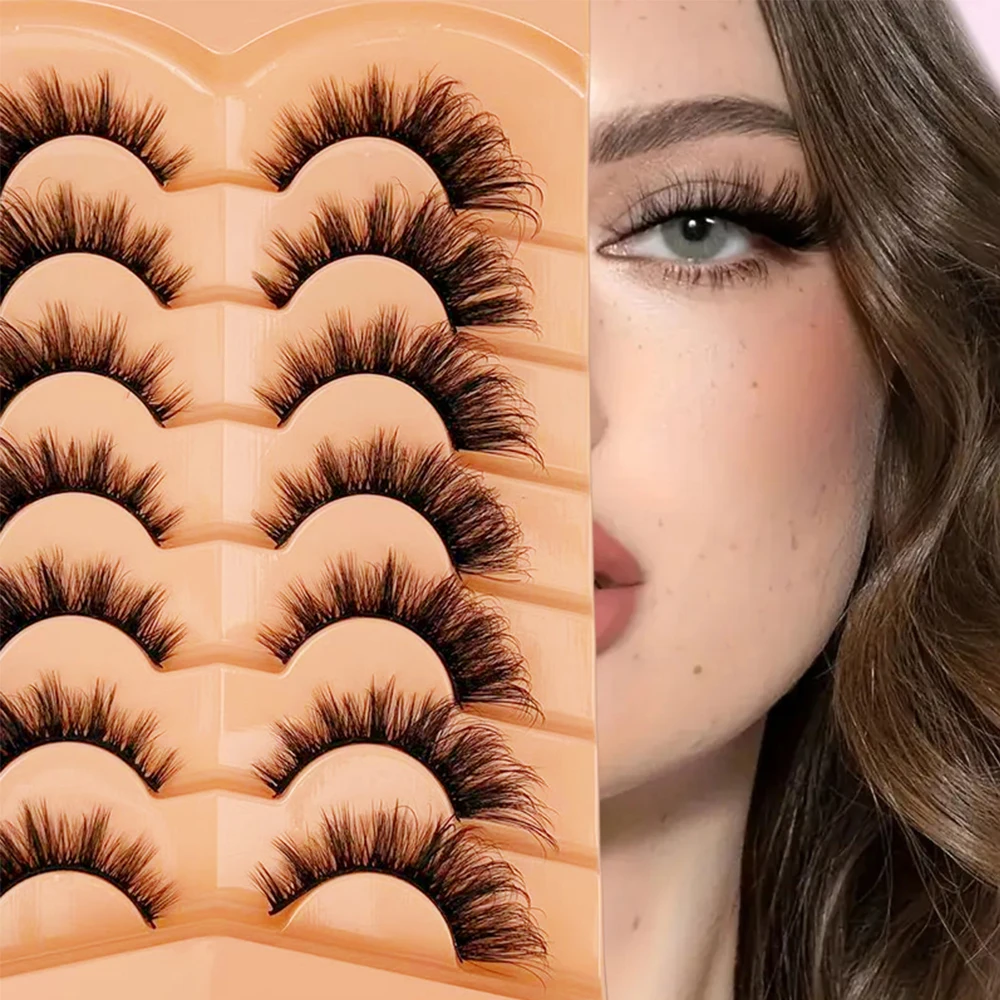 7 أزواج من رموش عين القطة، أدوات تمديد الرموش للزوايا الخارجية للعيون، مناسبة للتجمعات اليومية #1