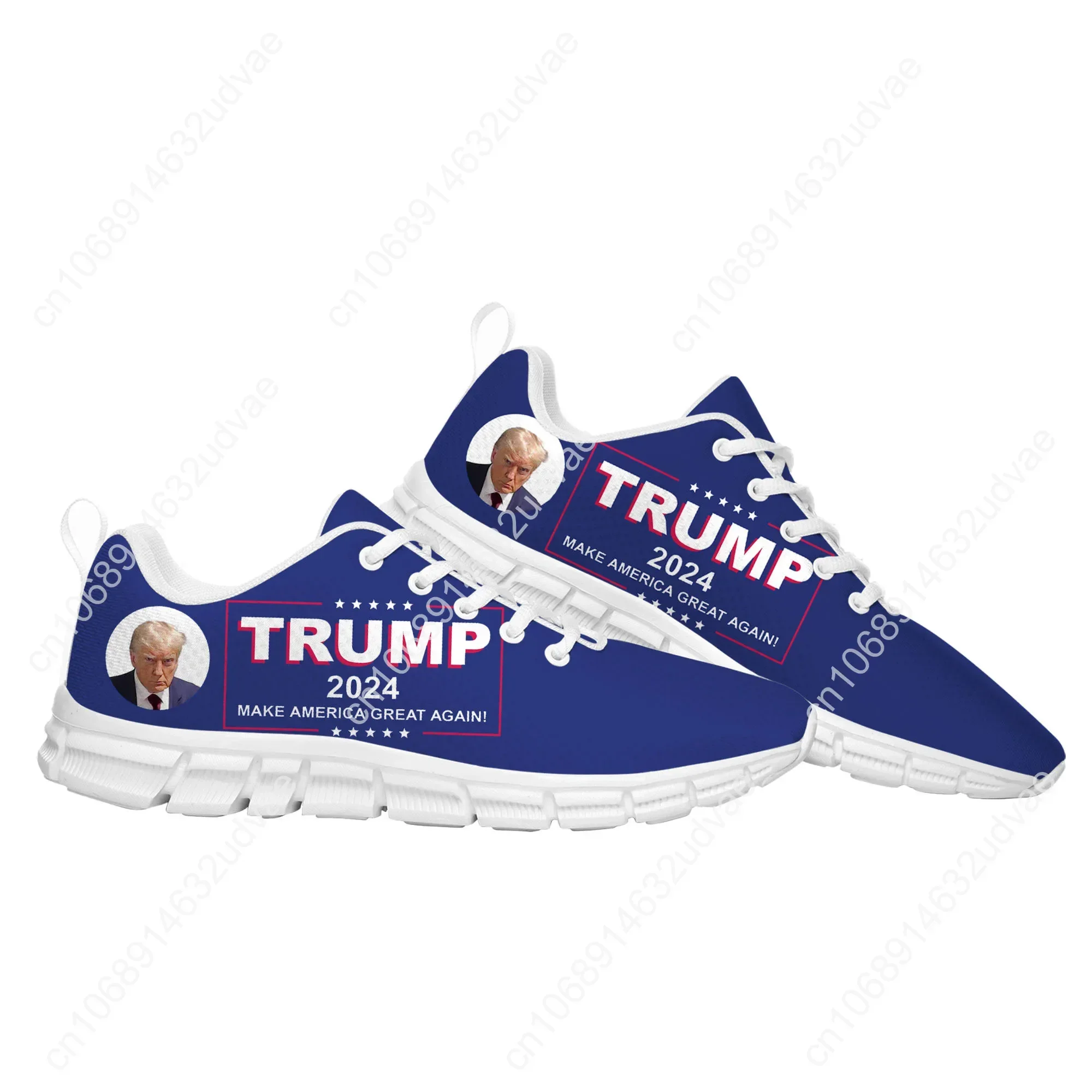 Trump 2024 Sports Shoes MAKE AMERICAN GREAT AGAIN KING Mens Womens Teenager Kids Children Sneakers Custom Couple Shoes