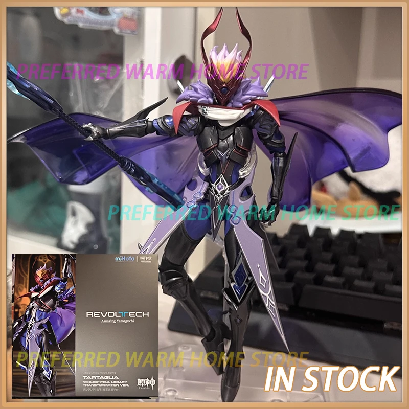 

In Stock Kaiyodo Genshin TARTAGLIA CHILDE FOUL LEGACY TRANSFORMATION VER. Movability Model Toys Revoltech AMAZING YAMAGUCHI