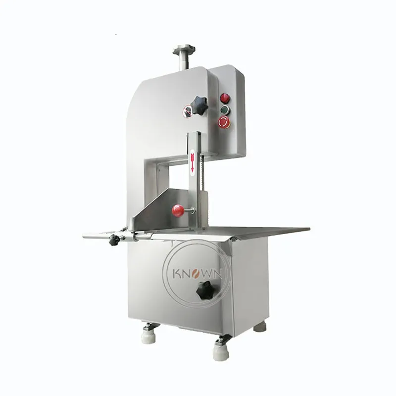 

Electric Meat Bone Saw Machine Frozen Meat Cutter Chicken Cutting Machine Stainless Steel Automatic Kebab Meat Slicer