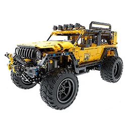 Original Xiaomi Mijia Mitu Building Blocks 1600pcs Hardcore ORV Off-Road Vehicle Explorer JEEP 1:10 V6 Motor Manual Lift Chassis