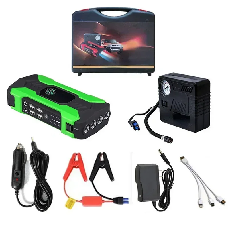 New Emergency Start Power Car Battery Fire On The Electric Treasure 12V Vehicle Emergency Starter