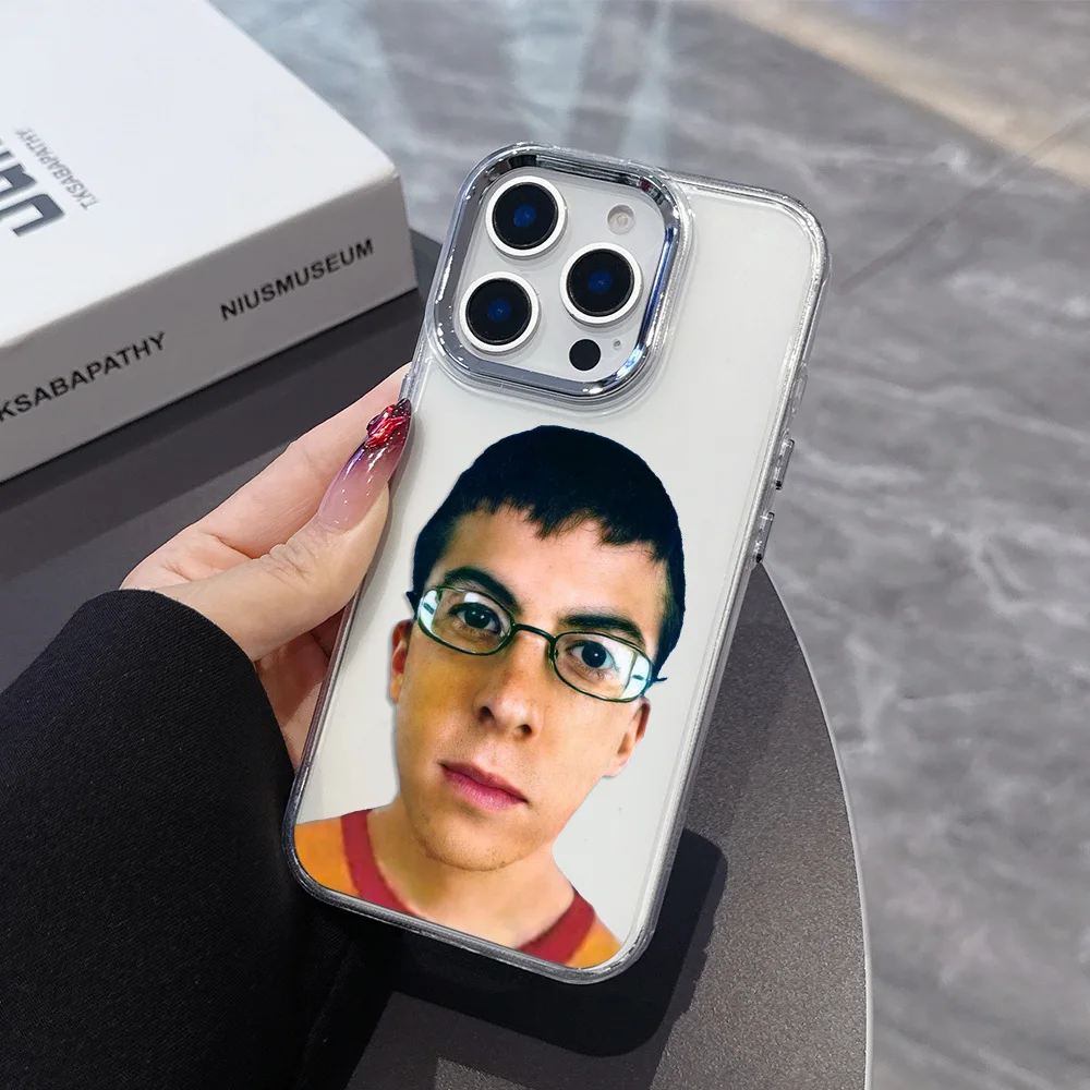 Mclovin Movie Superbad Phone Case For iPhone 17 16e 16 15 14 13 12 11mini Pro Max X XR XSMAX 8 7 Air Plus Transparent Soft Cover