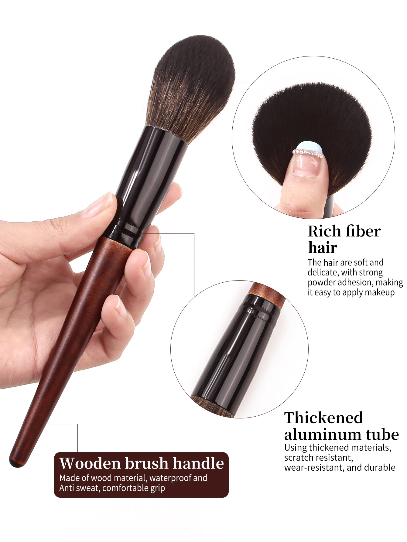 Juego de brochas de maquillaje de 21 piezas, miniesponja triangular para polvo de pulgar, huevo de maquillaje, brocha facial, bolsa de almacenamiento de brochas de maquillaje
