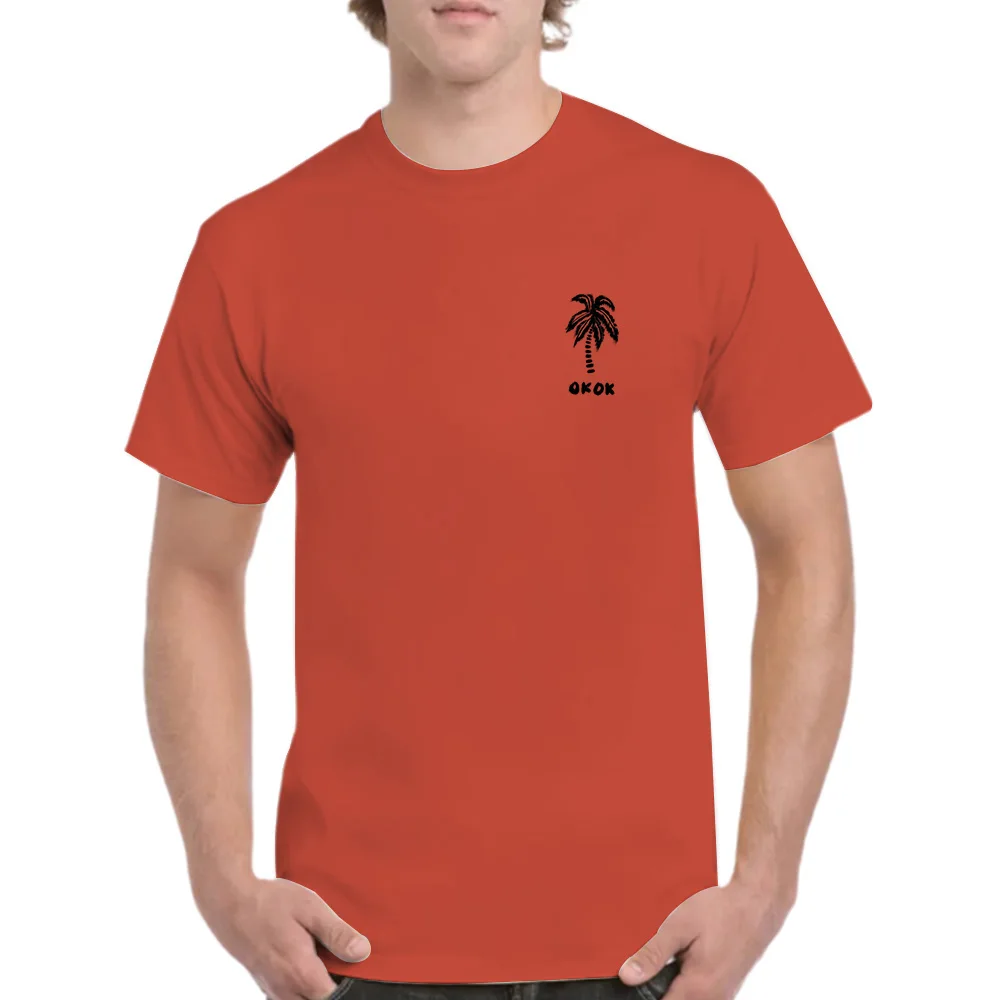 Four Seasons Fashion Outdoor T-Shirt Adult Men 2D Small Customizable Hand-Painted Unique Design Clothing