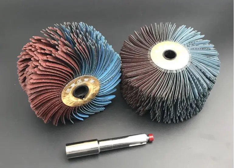 1pc 118*60mm Sanding Wheel used on Air Polisher for Woodworking Groove Linear Polishing Primer Brush 120-600grit