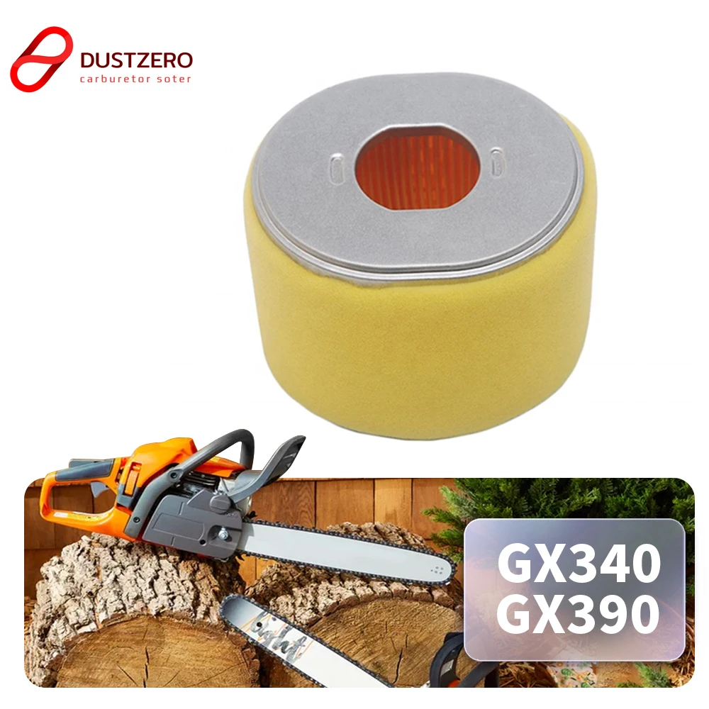 

Воздушный фильтр подходит для двигателя GX390 GX340 13HP 11HP с пенопластовым фильтром предварительной замены 17210-ZE3-505 17210-ZE3-010