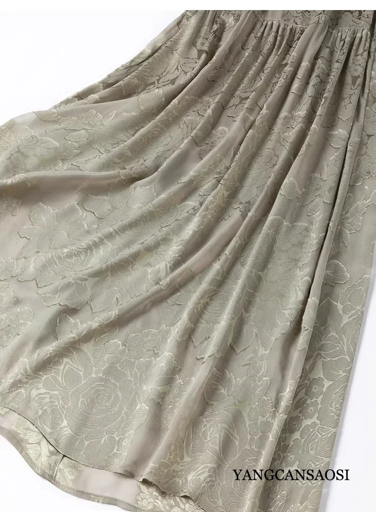 Damska odzież codzienna, sukienka typu tank top, luźna, w kształcie litery A, bez rękawów, z jedwabiu morwowego 100% naturalnego, z motywem kwiatowym, z efektem półprześwitu.