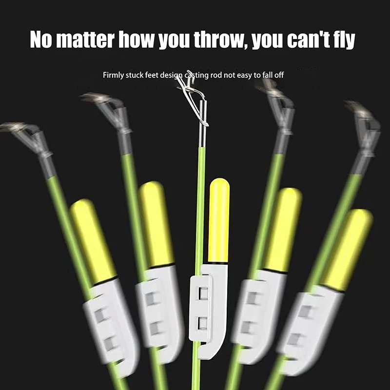 【ODA7】3Pcs LED Abnehmbare Wasserdichte Angeln Elektronische Angelrute Leuchtstab Licht CR425 Float Tackle Nacht Felsen Angeln Zugriffs