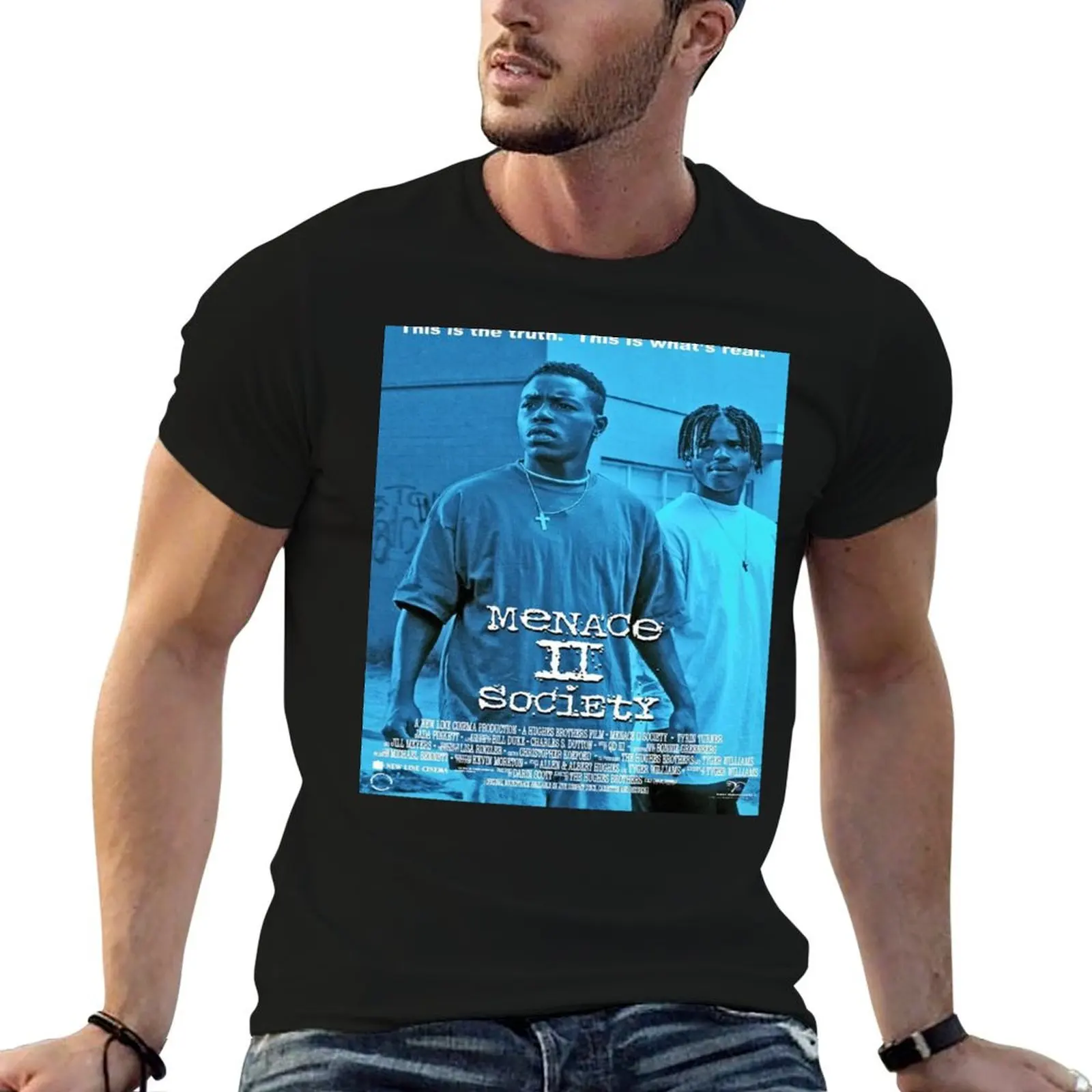 Menace To Society T-Shirt quick drying football t shirt plain white t shirts men