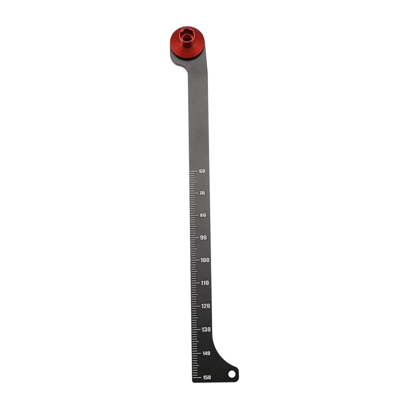 Rc Off-Road Vehicle Universal Tool Shock Absorber Travel Measuring Ruler For 1/8 1/10 Arrma Traxxas Hpi Axial Scx10