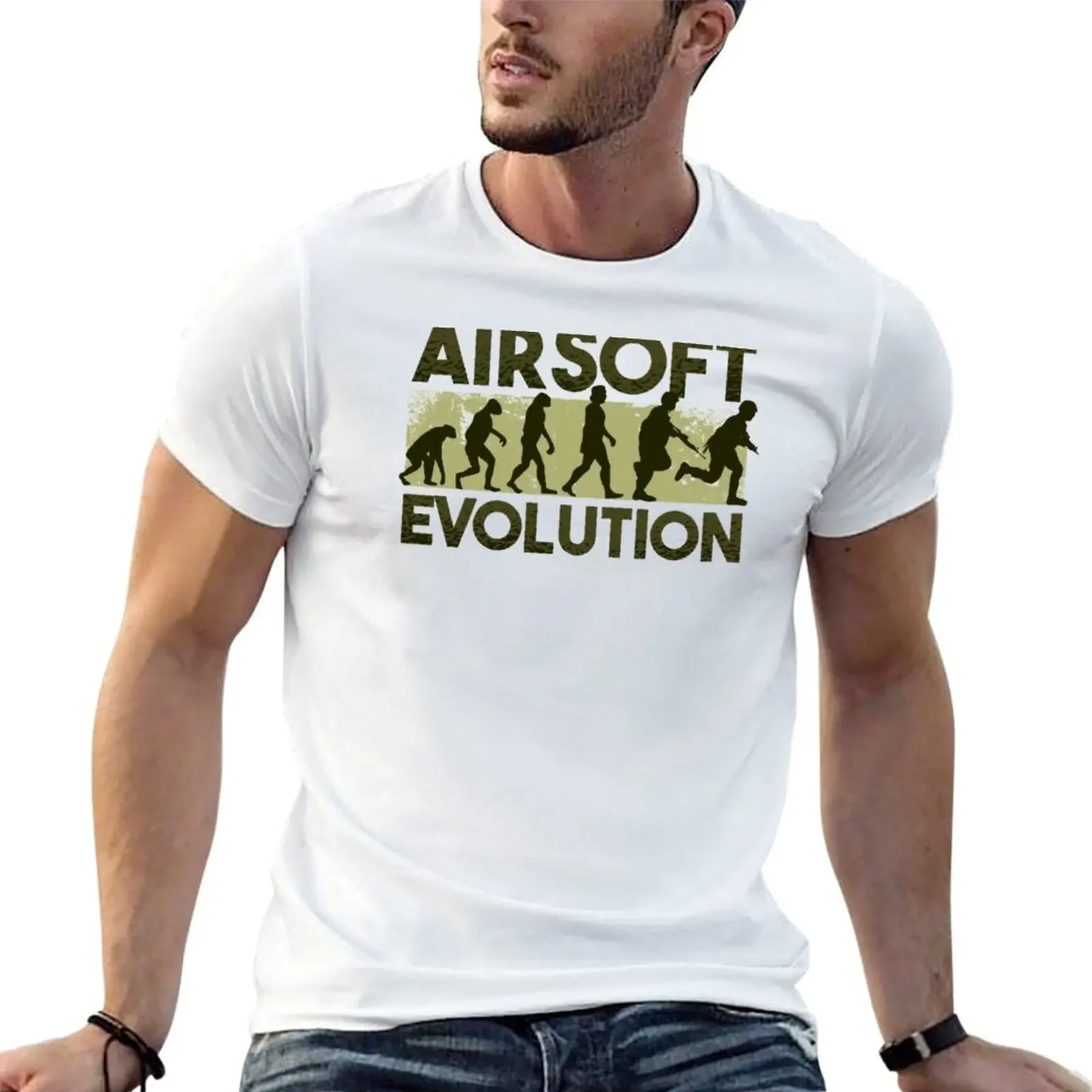 AIRSOFT EVOLUTION T-Shirt blacks designer shirts shirts graphic vintage men clothings