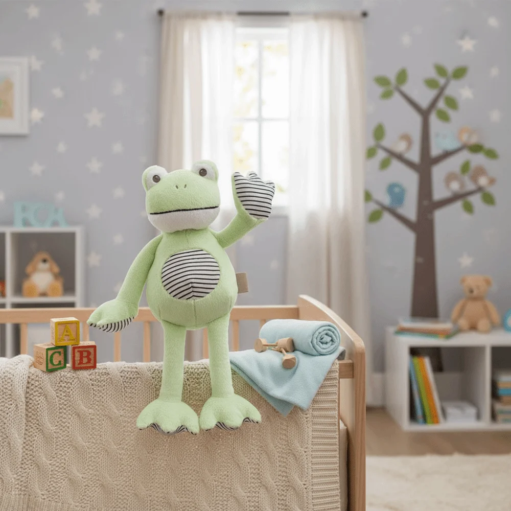 

Ornaments Decoration Long Legs Frog Stuffed Animal Green Soft Green Frogs Plush Children Gits Frogs Plush Toys Cute