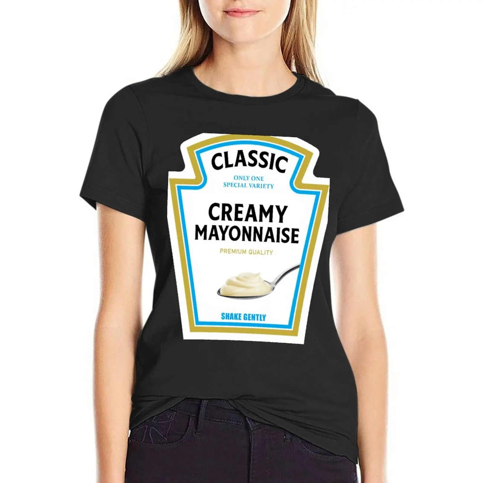 

Mayonnaise Mayo Halloween 2023 Ketchup Mustard Costume Matching Family Group Couple T-Shirt summer clothes anime Top Women