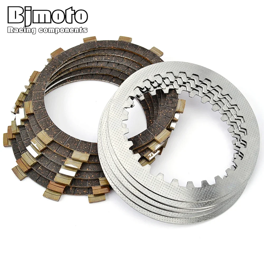 Clutch Friction Plates For Yamaha SR250G SR250H SR250TH SR250 XT250G XT250H XT250J XT250K XT250KC XT250 TT250G TT250H TT250J