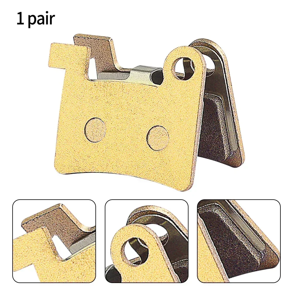 1 Pair Brake Pads Barbell Locks All-Metal For Elida Electric Bicycle Heavy Off-road LBN Oil Disc Brakes Bicycle Components