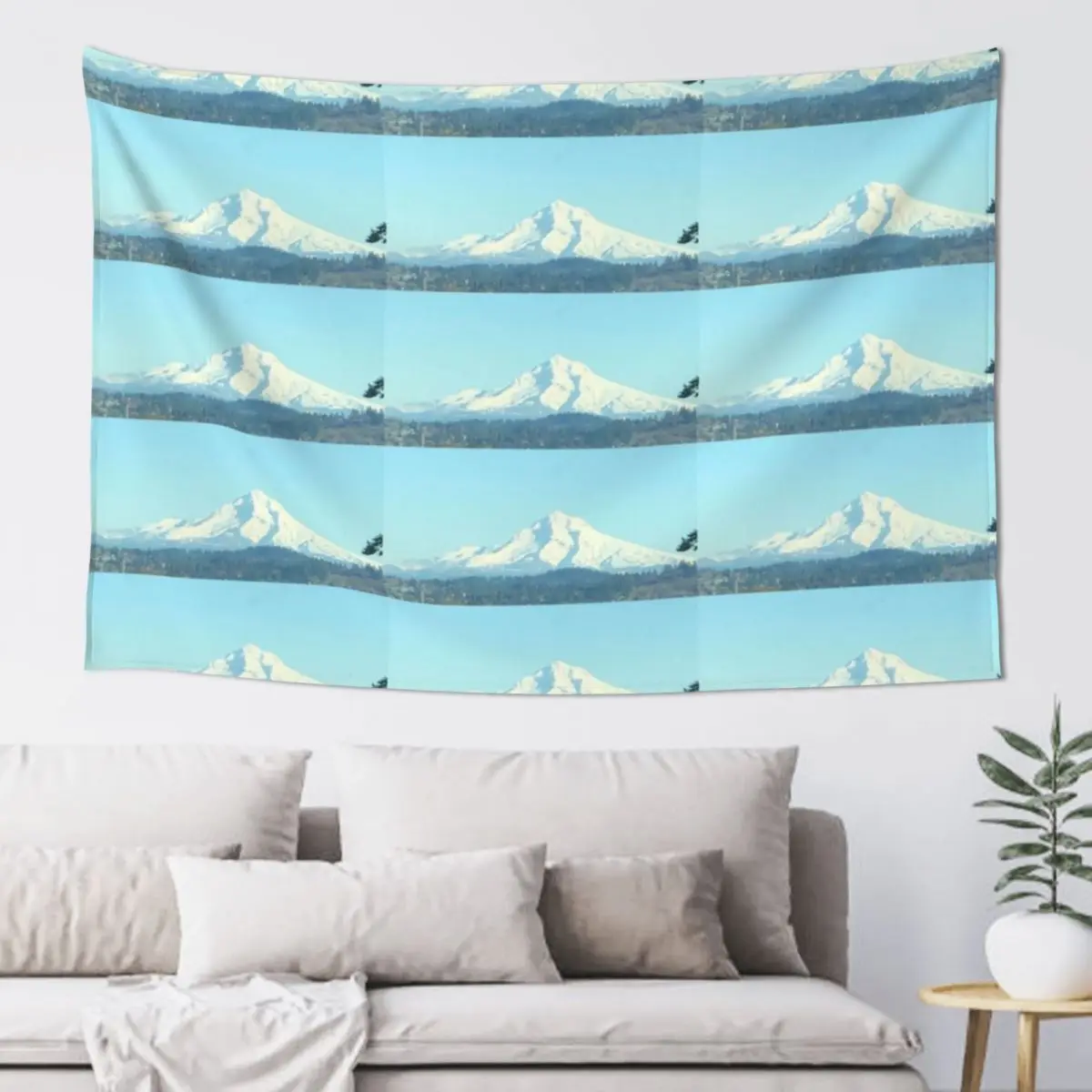 

MT. Hood (From Portland) Tapestry Decorations For Your Bedroom Wallpaper Bedroom House Decorations Room Decor Tapestry