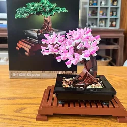 Bouquet Bonsai Tree Plant Building Block Bricks Model Home Decoration Plant Toy Gift Set Compatible 10281