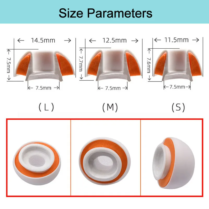 에어팟 프로 이어버드 교체용 메모리 폼 이어팁, 듀얼 노이즈 캔슬링 실리콘, 폼 이어폰 슬리브