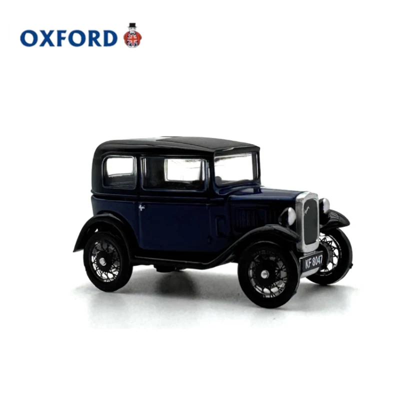 OXFORD Diecast 1:76 Scale Austin 7RN Alloy Vintage Car Model Finished Product Simulation Toys Gifts Static Model Display