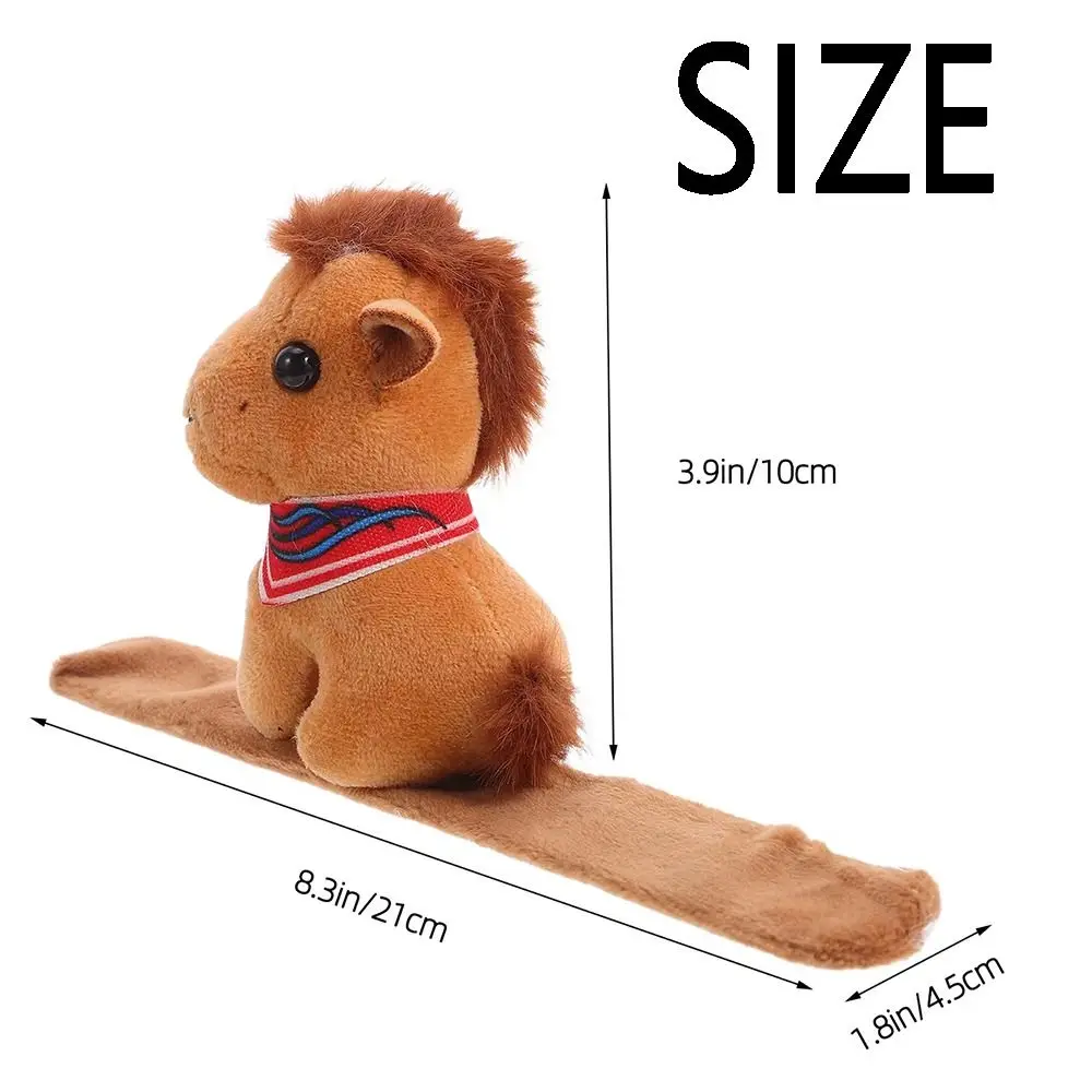 لطيف زودياك الحصان صفعة سوار لينة 2026 سنة الحصان الحصان أفخم المفاجئة أساور رقيق مريحة الحصان كلابر شريط للرسغ