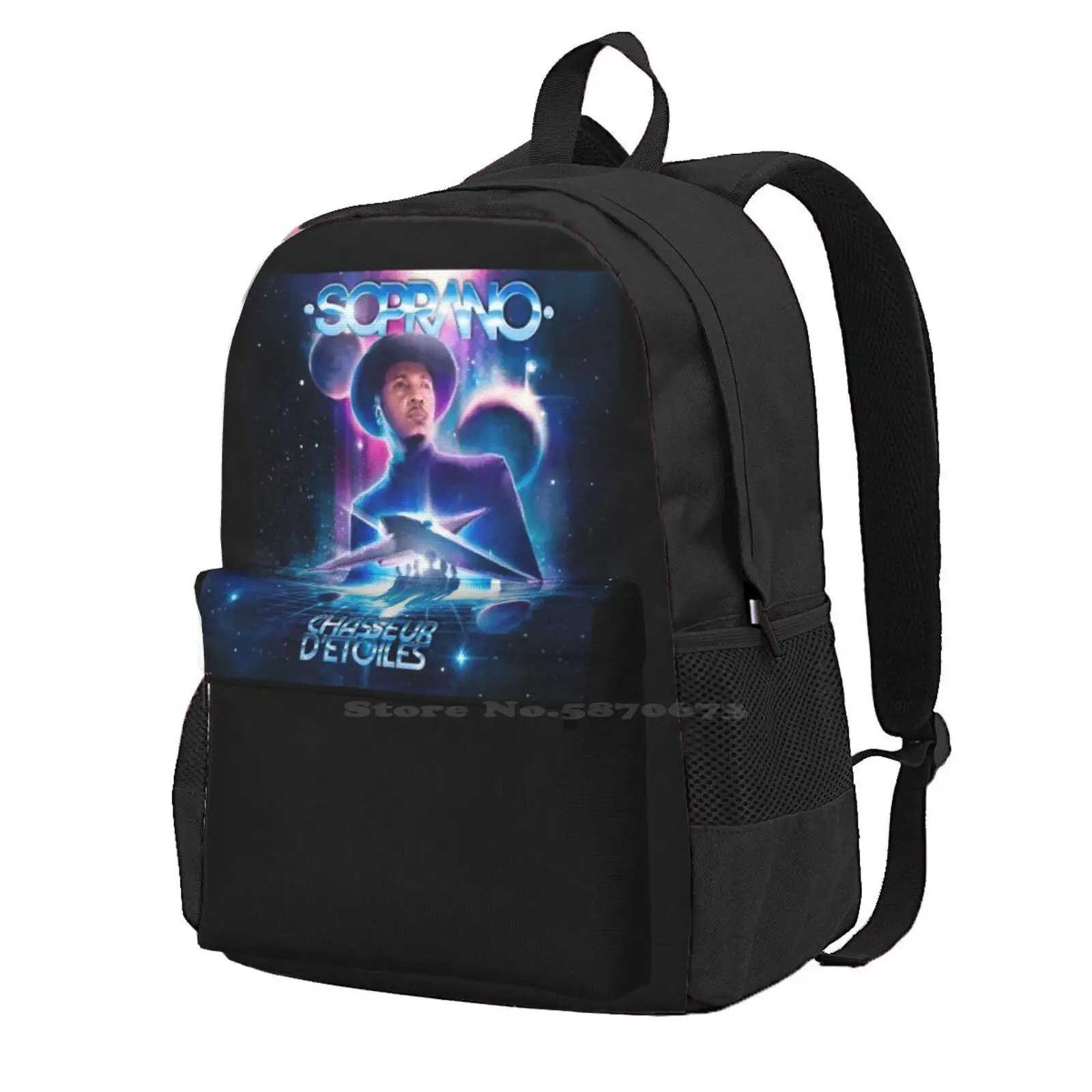 

Soprano Star Hunter School Bags Travel Laptop Backpack Rap Fr Music Variety Star Hunter Stars Top Album Sopranos Rap Album Cover