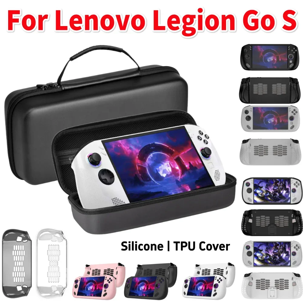 EVA-Hartschalen-Tragetasche für Lenovo Legion Go S, stoßfeste Hartschalenhülle, wasserdichte Schutzhülle für die Handheld-Spielekonsole
