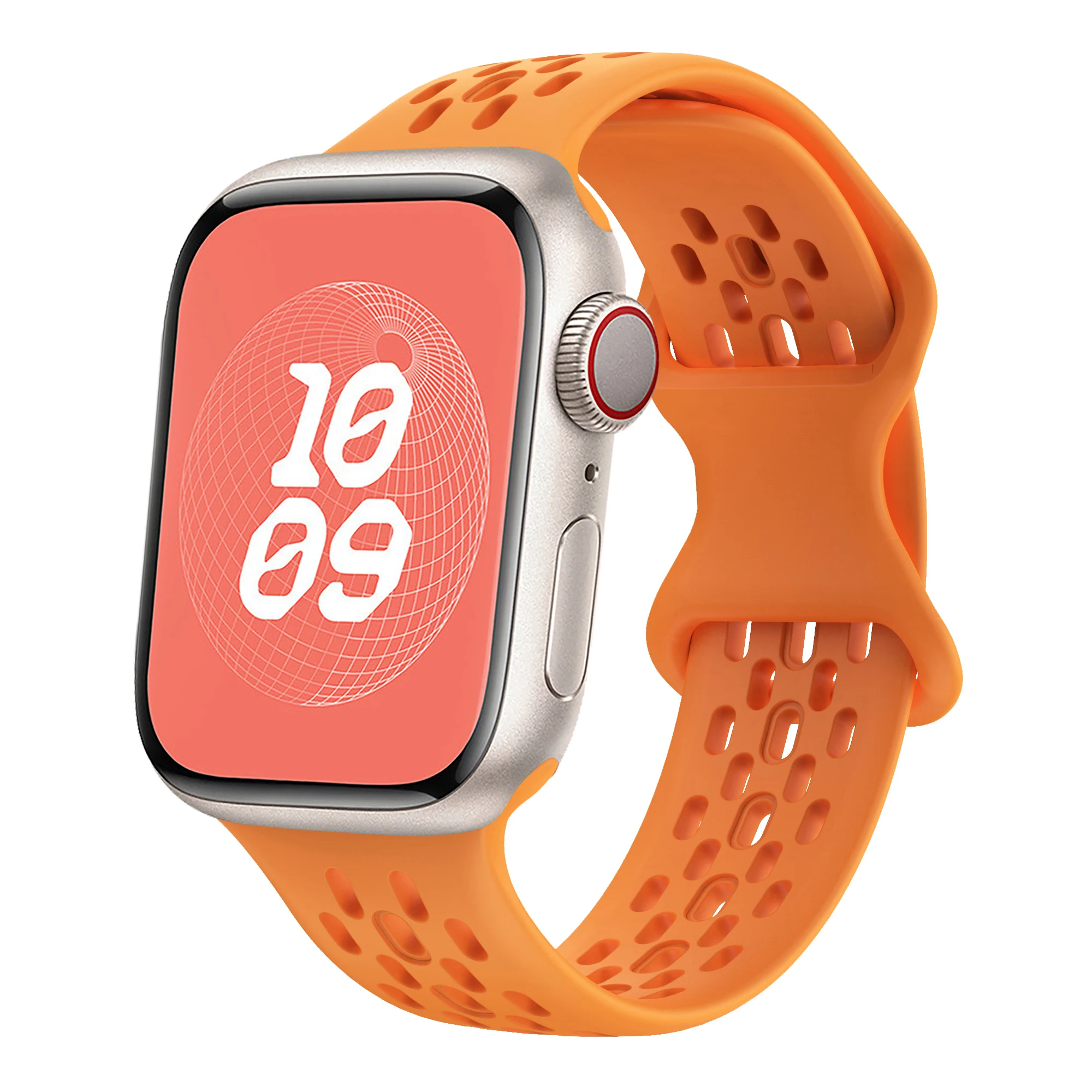 Pulseira para apple watch 38mm 40mm 41mm pulseira masculina pulseira universal silicone ao ar livre para apple watch série se se 2 45mm