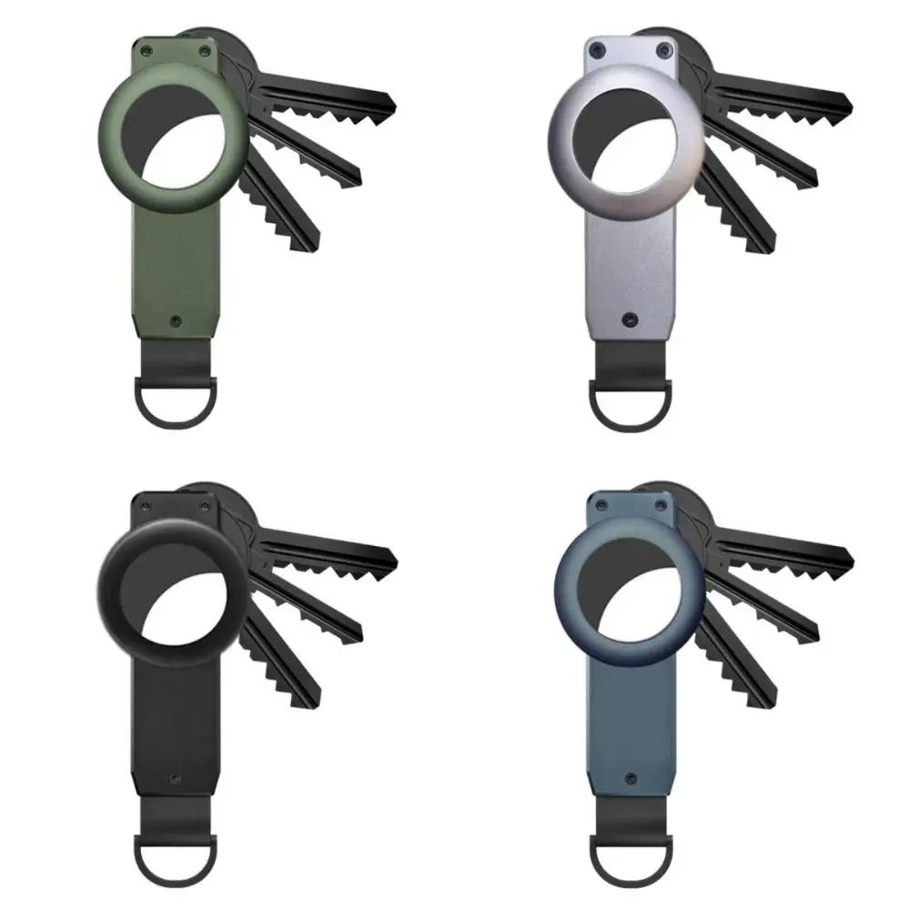 

Durable Minimalist Key Organizer Metal with Screwdriver Airtag Holder Secures 2-6 Keys Key Chain for Keys Less Than 6.2cm