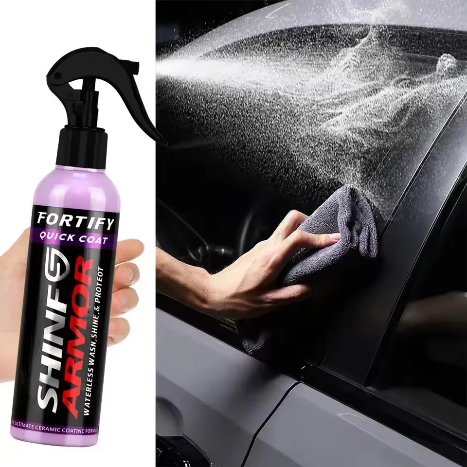 ARMOR Fortify Quick Coat Ceramic Coating Car Wax Polish Spray Waterless Car Wash&Wax Hydrophobic Top Coat Polish