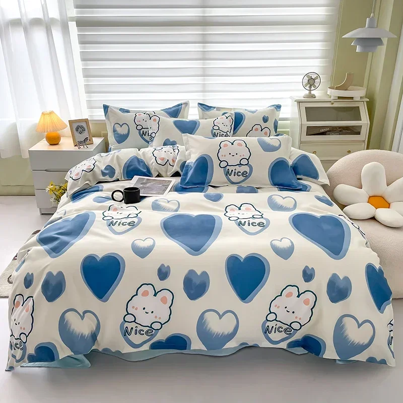 1PCS Duvet Cover Single Double Queen King Size Nordic Style Bedclothes Comforter Cover Cotton Quilt Cover Bedding (No pillowcase