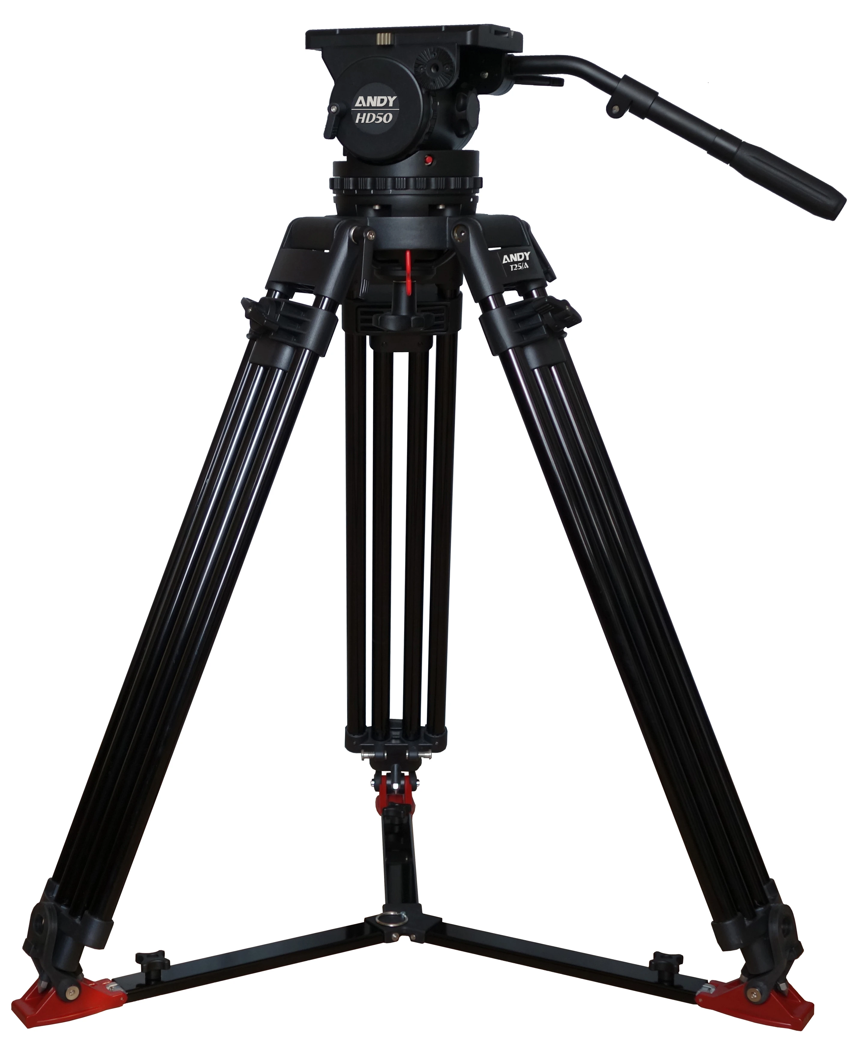 50kg Payload 150mm Bowl Diameter Studio Live Streaming Multipurpose Carbon Fiber Flexible Tripod With Fluid Head