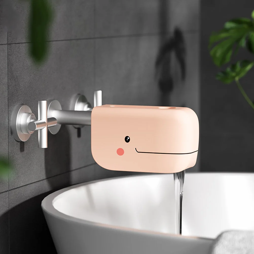 

Милый Кит, силиконовый чехол для смесителя для ванны, защита от носика, детская ванна, безопасность, декоративная защита для ванной комнаты, крышка для смесителя