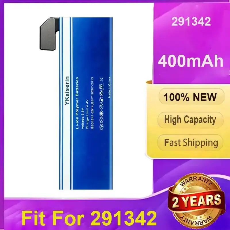 Safe And Reliable Fit For 291342 Battery Strong Compatibility 400Mah