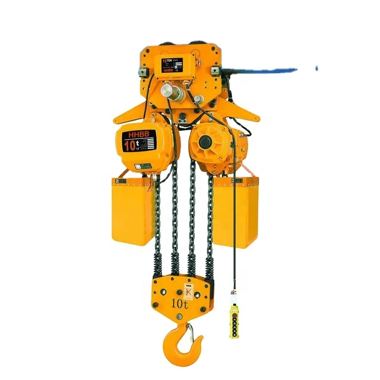 2026 High Quality Trolley Type Electric Chain Hoist Moveable 1 Ton To 5 Ton With Hook For Lifting Manufacturing