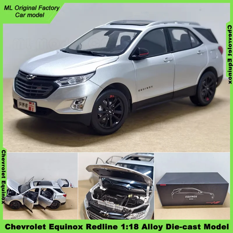 

Chevrolet Equinox Redline 1:18 Officially Licensed Alloy Die-cast Model, Detailed SUV Replica for Collectors & Display