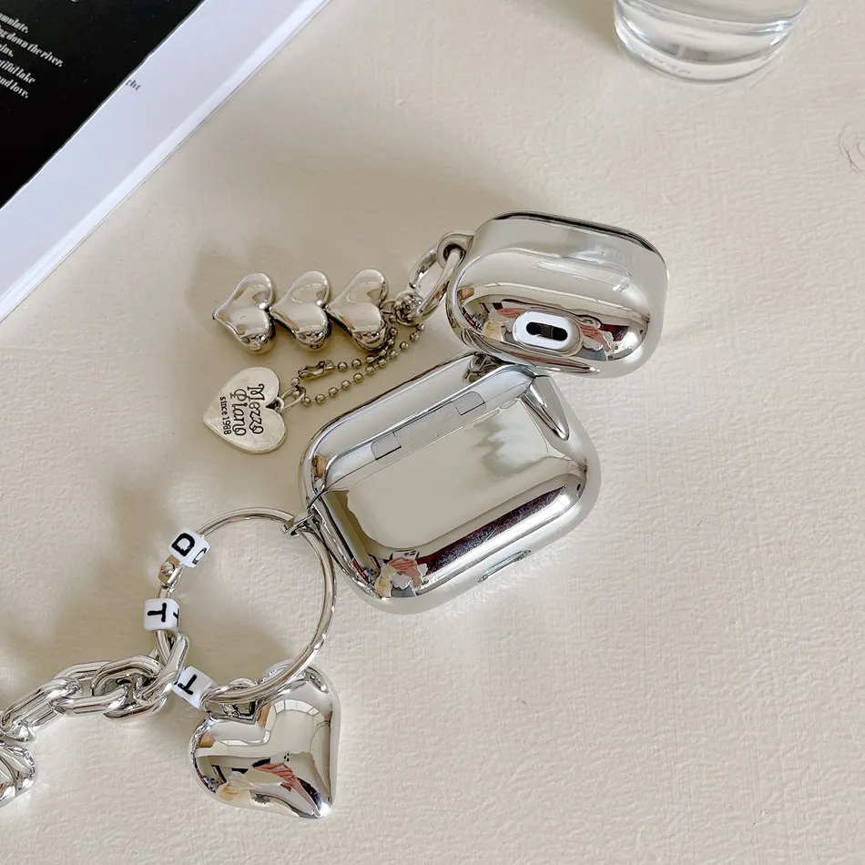 สำหรับ Airpods กรณี Pro Airpods 2หรูหราจี้หูฟังฝาครอบ Airpods 3น่ารักหูฟังกล่อง Air pods 2