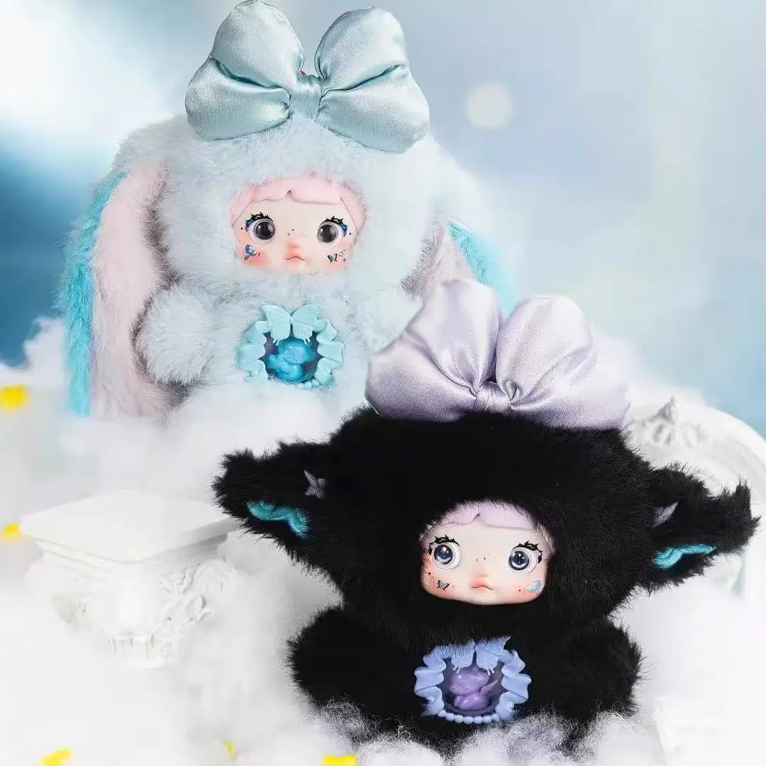 حار حقيقي Nommi جميع سلسلة الخيال توقعات الطقس العالمي الفينيل صندوق أعمى الشكل لطيف دمية على ظهره قلادة ديكور اللعب الهدايا