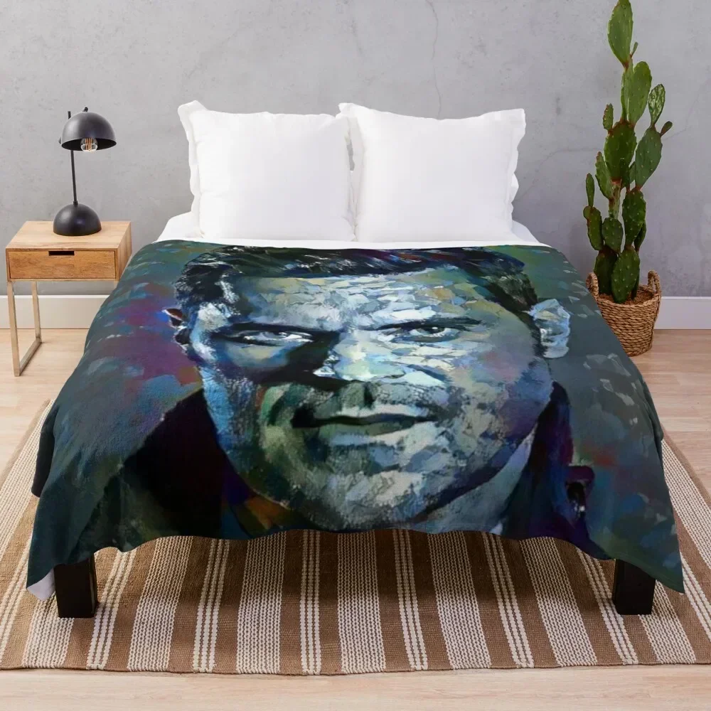 

Richard Armitage Portrait Throw Blanket Single Weighted Blankets For Bed Tourist Blankets