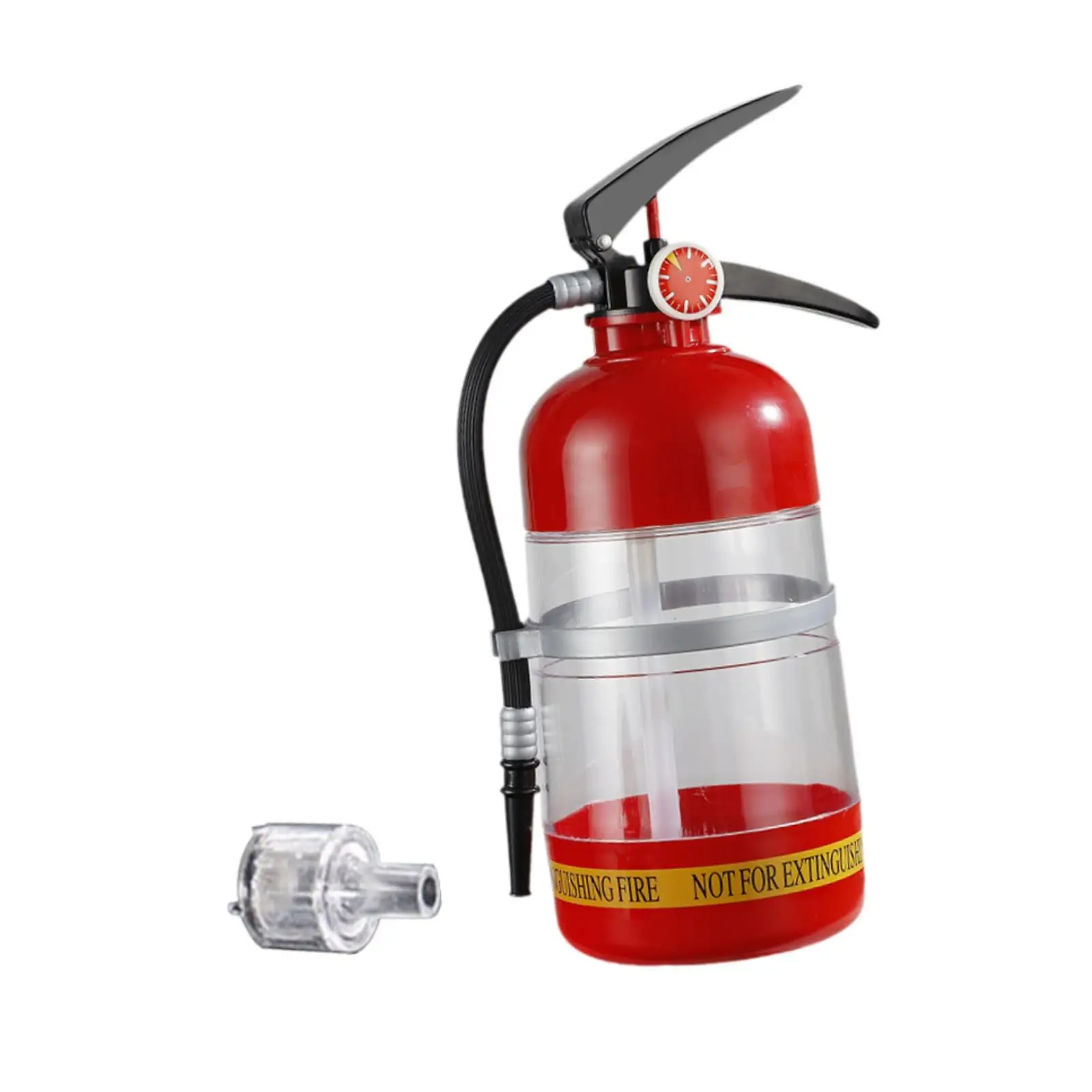 Drink Dispenser Plastic Beverage Barrel Large Capacity Extinguisher Pump for Bar Party Family Gift