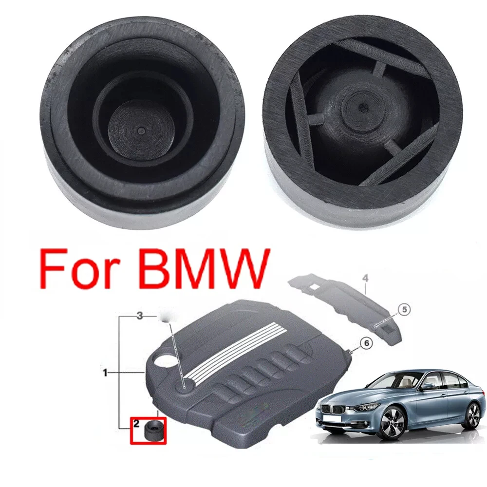 Für BMW 4 5 6 7 SERIE F32 F33 F36 E60 E61 F07 F10 F11 G30 G31 F06 F12 F13 F32 F01 F02Motor Abdeckung Trim Gummi Halterungen