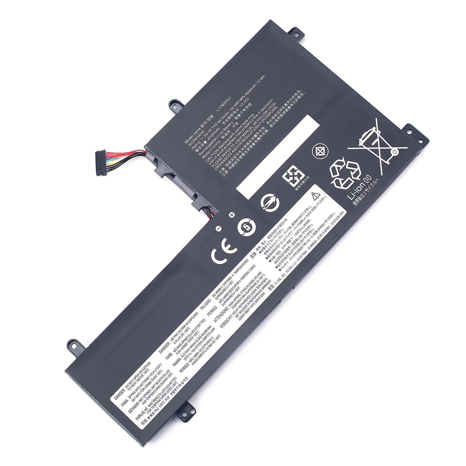 BVBL 17M3PG1 L17M3PG2 Battery For Lenovo Legion Y530 Y540-15IRH Y530-15ICH Y7000 Y7000P L17C3PG1 L17L3PG L17M3PG3 L17C3PG2