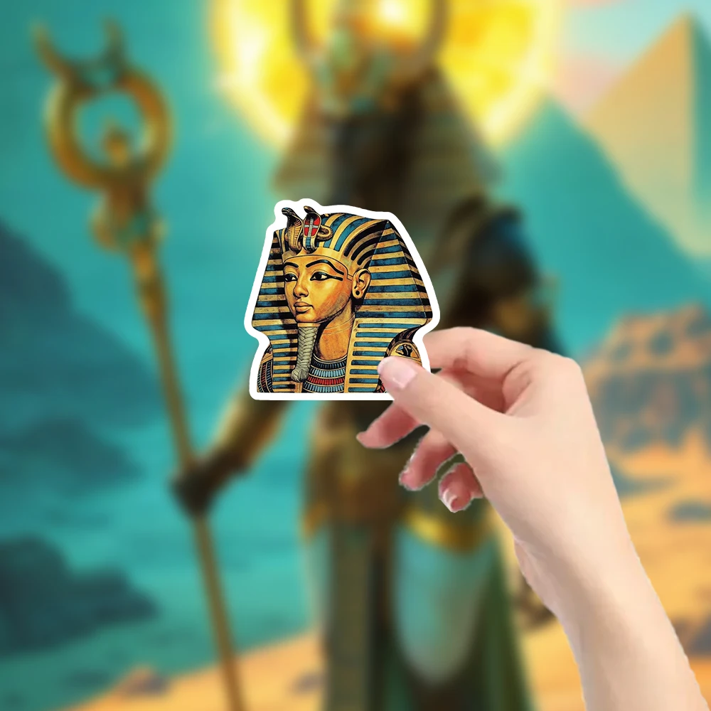 54 stks Oude Egypte Farao originaliteit stickers Verzamelen en herdenken accessoires telefoonboek mode sticker festival cadeau
