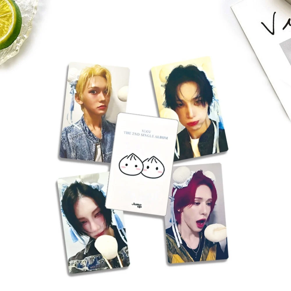 

KPOP XLOV New Song I ONE Photocard Высокое качество INS Style Двусторонняя печать LOMO Card WUMUTI HARU RUI WUMUTI Fans Collection