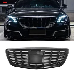 Car Front Grille Facelift Grilles Mesh Grill For Mercedes Benz W222 S-Class S550 S400 S450 S500 S560 2014-2019 For Brabus Style