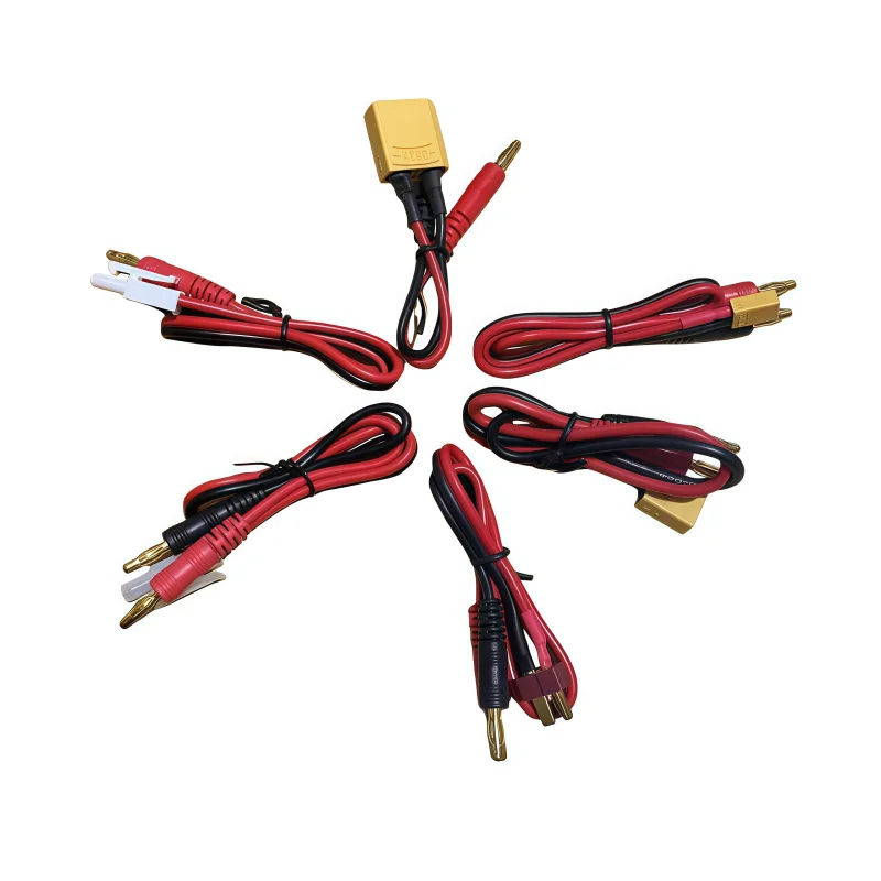 สายชาร์จ Balance B6 4.0 หัวกล้วย ต่อหัวเล็ก Tiangong XT60 T Plug XT90 XT30 30 ซม. เหมาะสำหรับเครื่องชาร์จ IMAX B6 B6AC B8