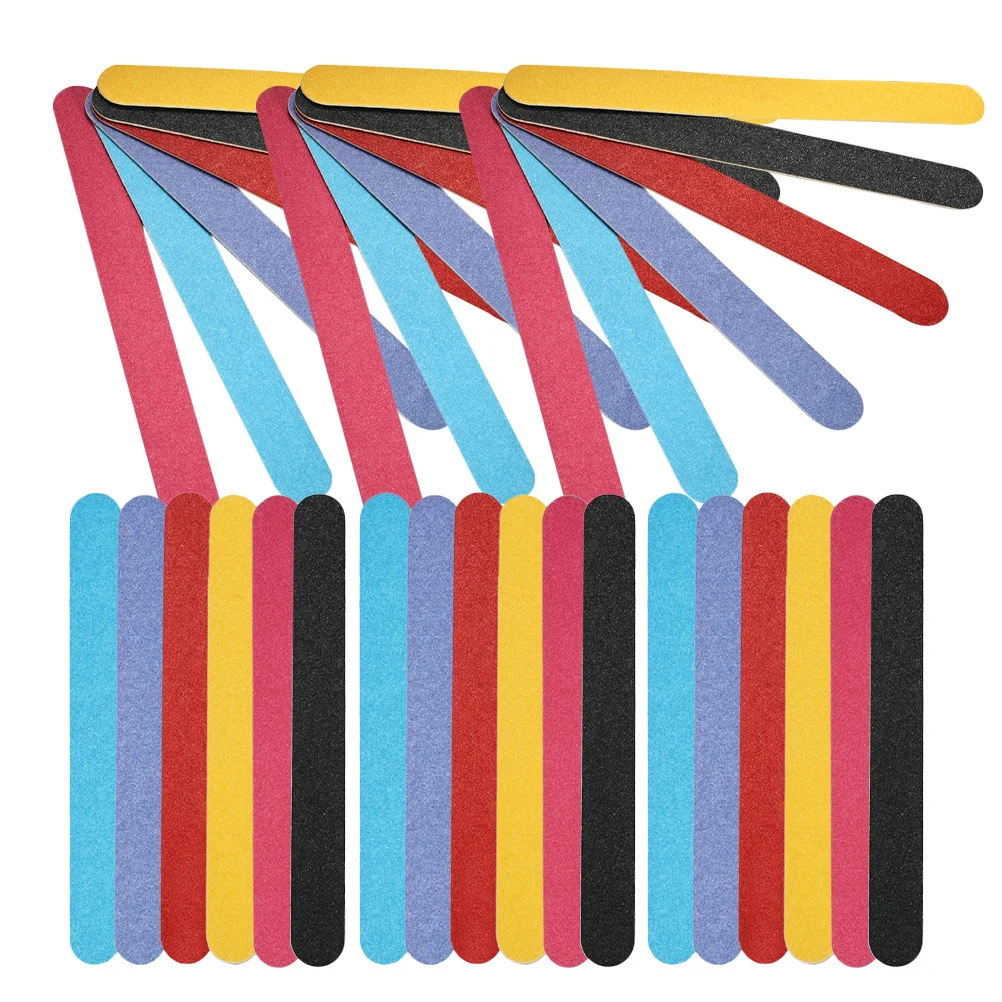 36個入りネイルバフファイルセット両面研磨シェーピングマニキュアツールキットネイルバッファーフィンガーネイルファイル