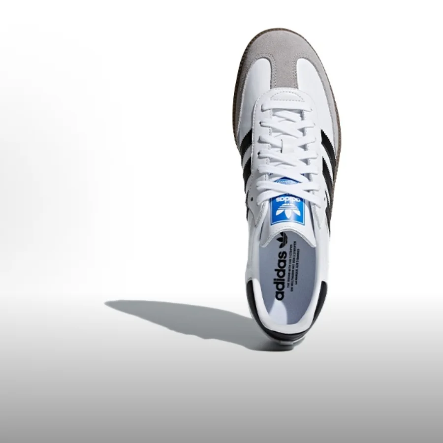 حذاء adidas SAMBA OG أنيق، ممتاز، بسيط، مريح، خفيف الوزن، للتنقل اليومي، حذاء رياضي كاجوال متين سهل الارتداء B7580