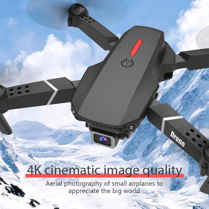 جديد E88 Pro WIFI FPV الطائرة بدون طيار زاوية واسعة HD 4K 1080P كاميرا مزدوجة الارتفاع عقد RC طوي كوادكوبتر درون هليكوبتر اللعب هدية