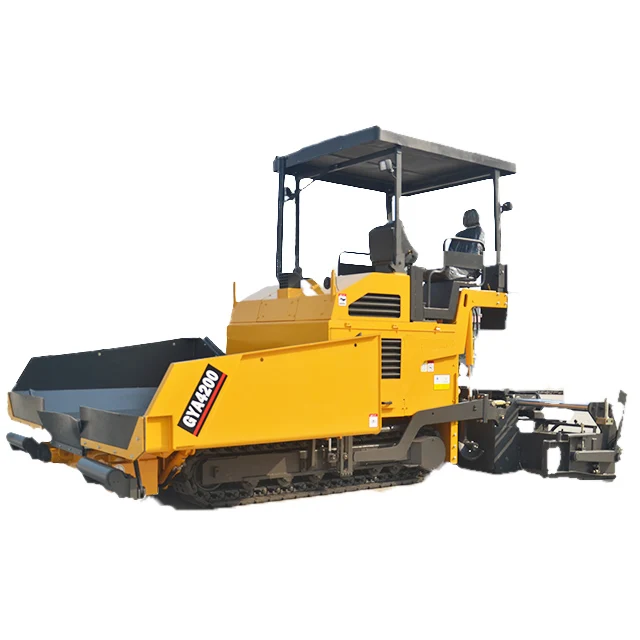 Commercial Asphalt Paver Crawler For Large Scale Road Building Paving Machinery Equipment